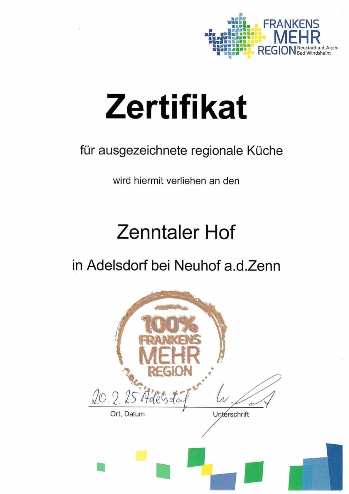 Zenntaler Hof Hotel Neuhof an der Zenn Екстериор снимка